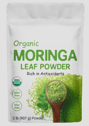 🌿 Pure Organic Moringa Powder - 900g